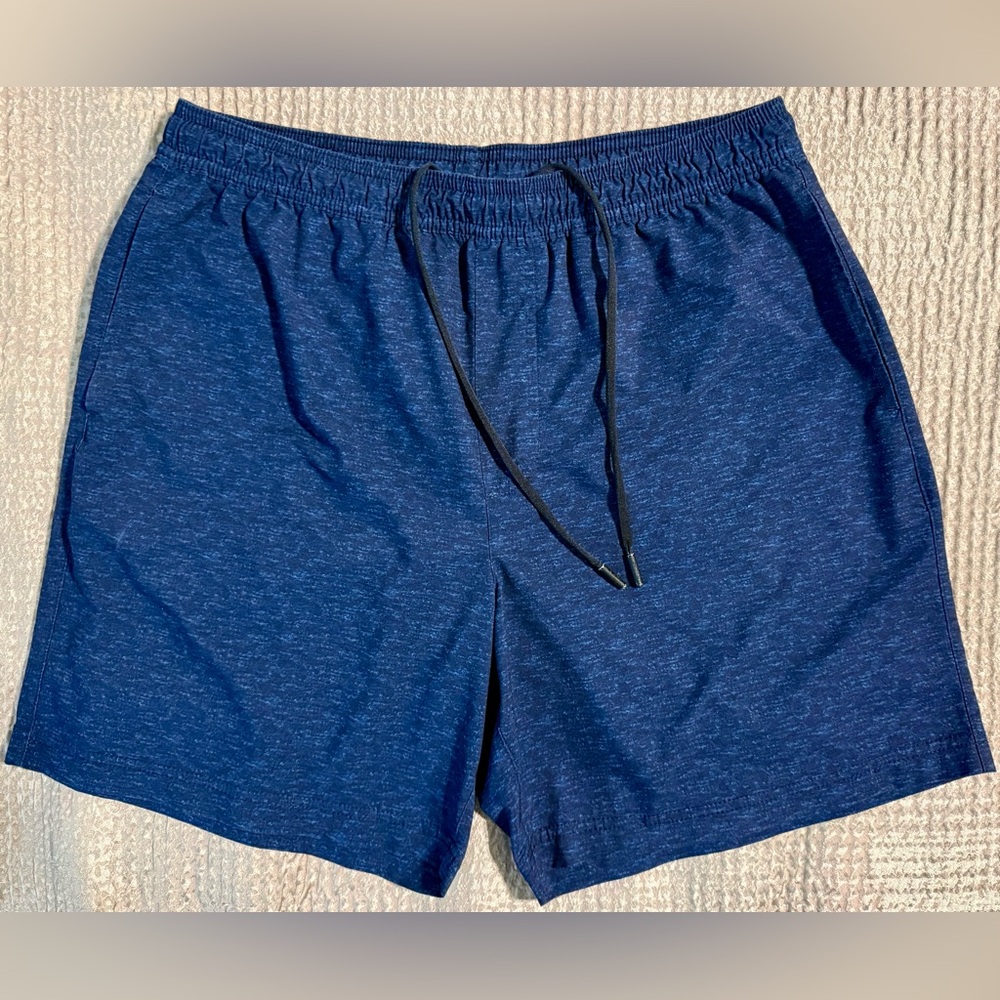 Chubbies Men's Lined Performance Shorts Blue 5.5" Inseam Size L